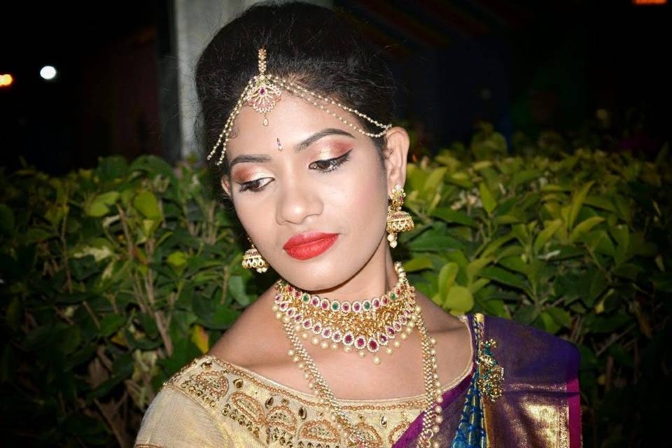 Bridal makeup