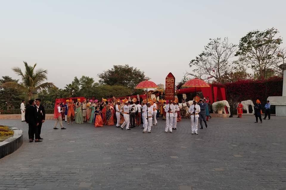 Mehendi entrance arch