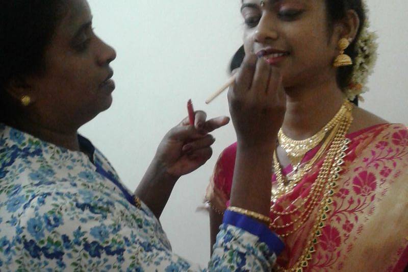 Bridal makeup