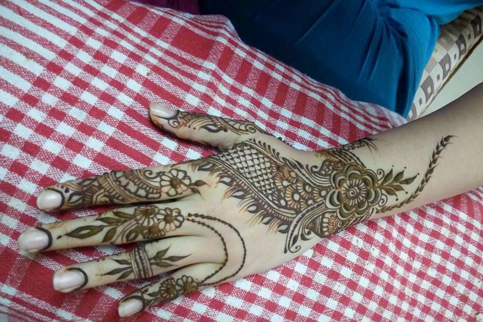 Arti's mehendi