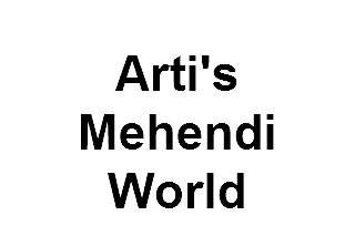 Arti's mehendi world logo