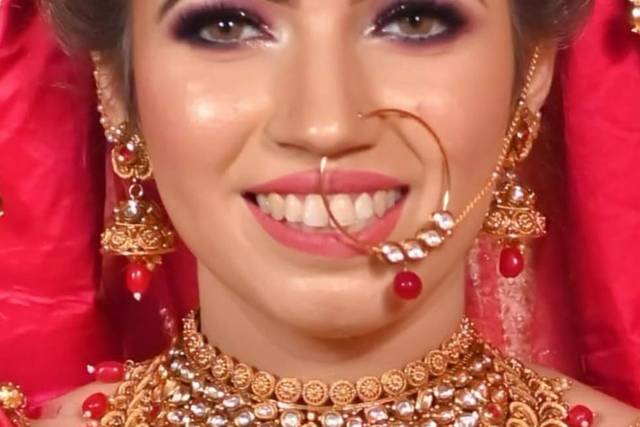 Bridal makeup