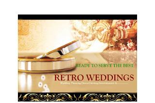 Retro weddings logo