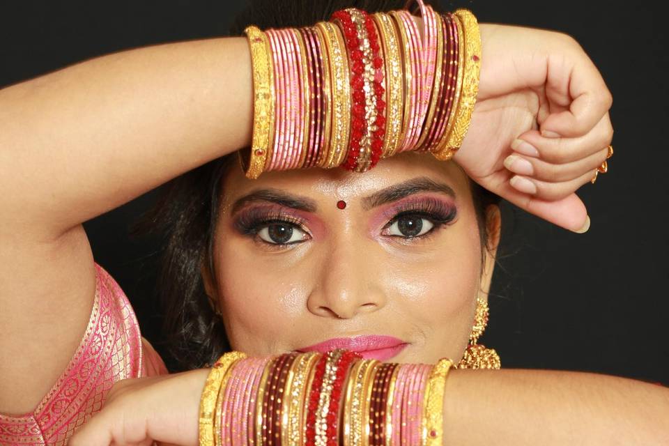 Bridal makeup