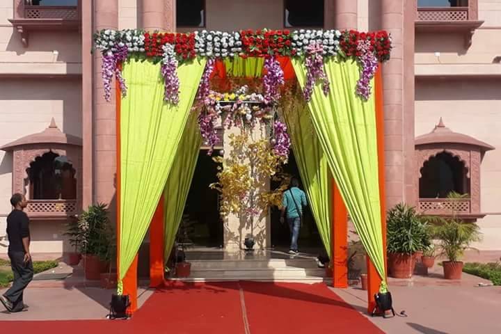 Gate in Haldi Ceremony