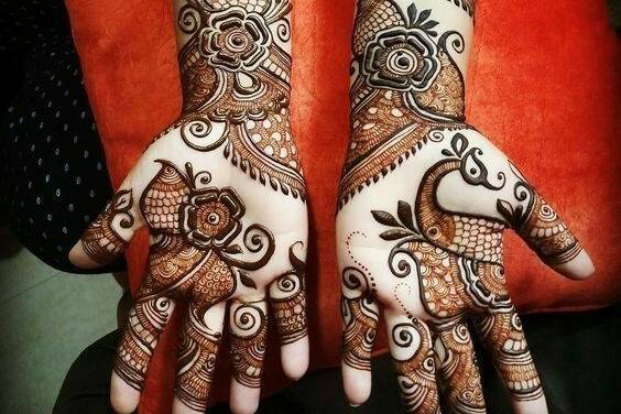 Easy Mehandi Pattern for Beginners/ Henna Design for Hands - YouTube