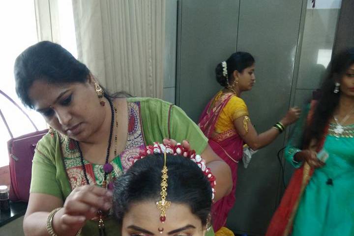 Bridal makeup