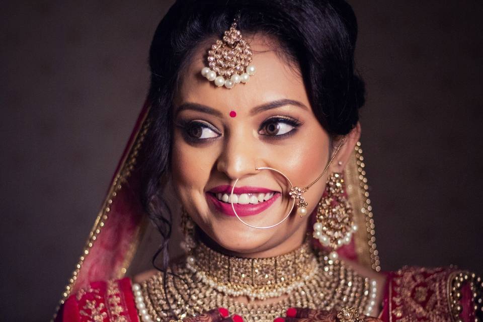 Bridal makeup