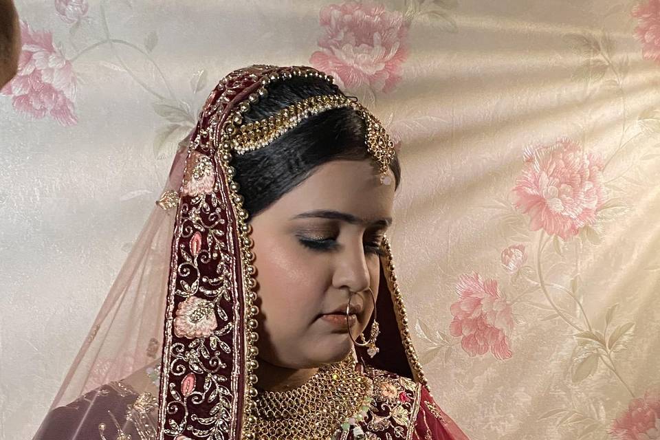 Bridal makeup