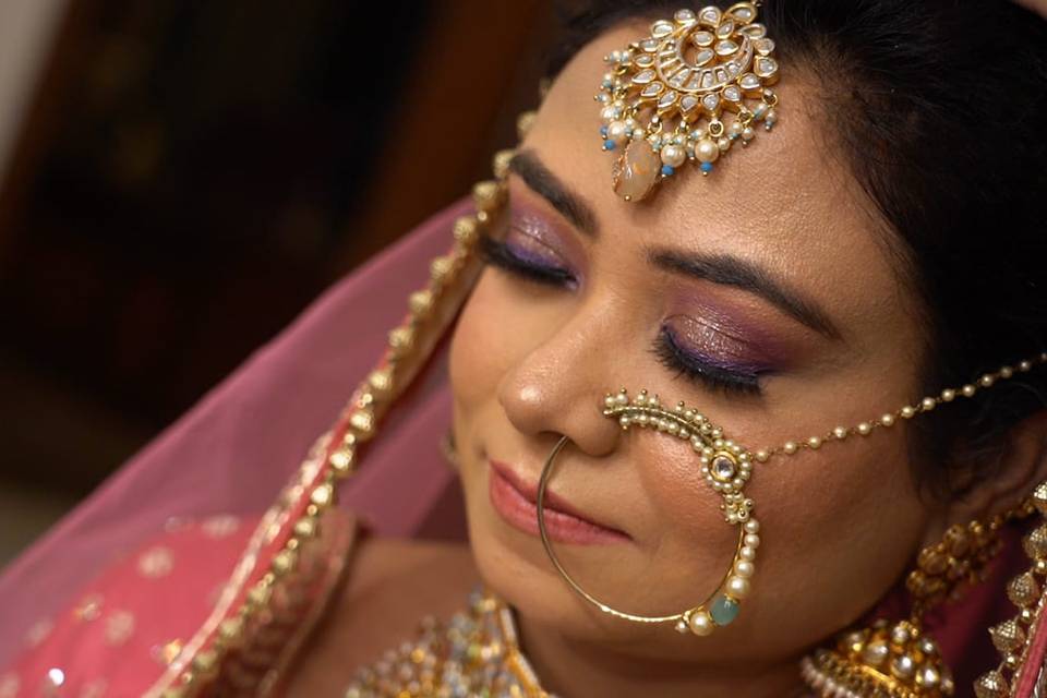 Bridal makeup