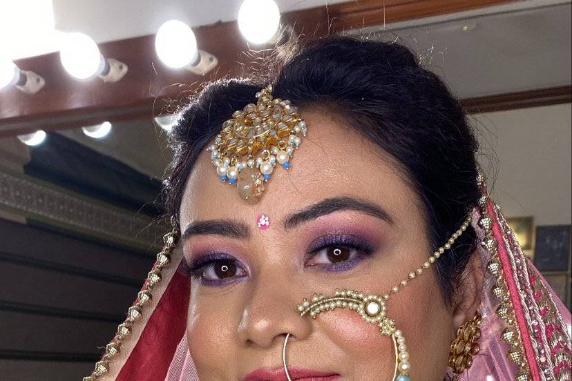 Bridal makeup