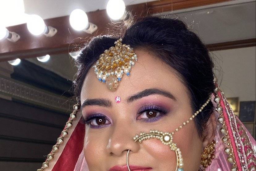 Bridal makeup