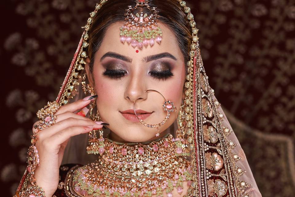 Bridal makeup