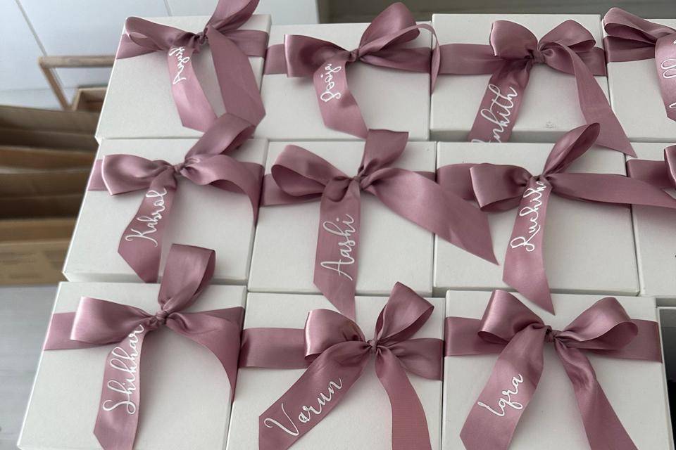 Personalised gifts