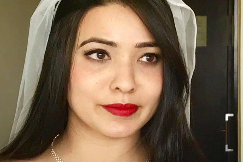 Bridal makeup