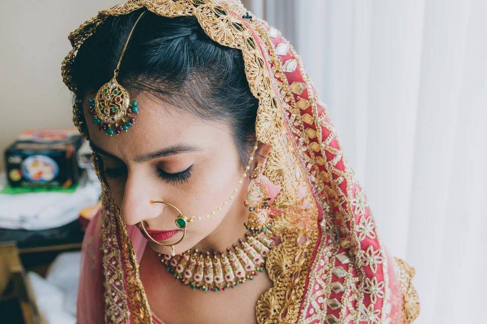 Bridal makeup