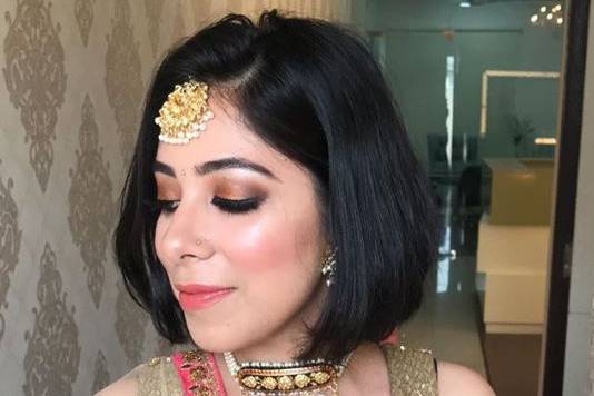 Bridal makeup