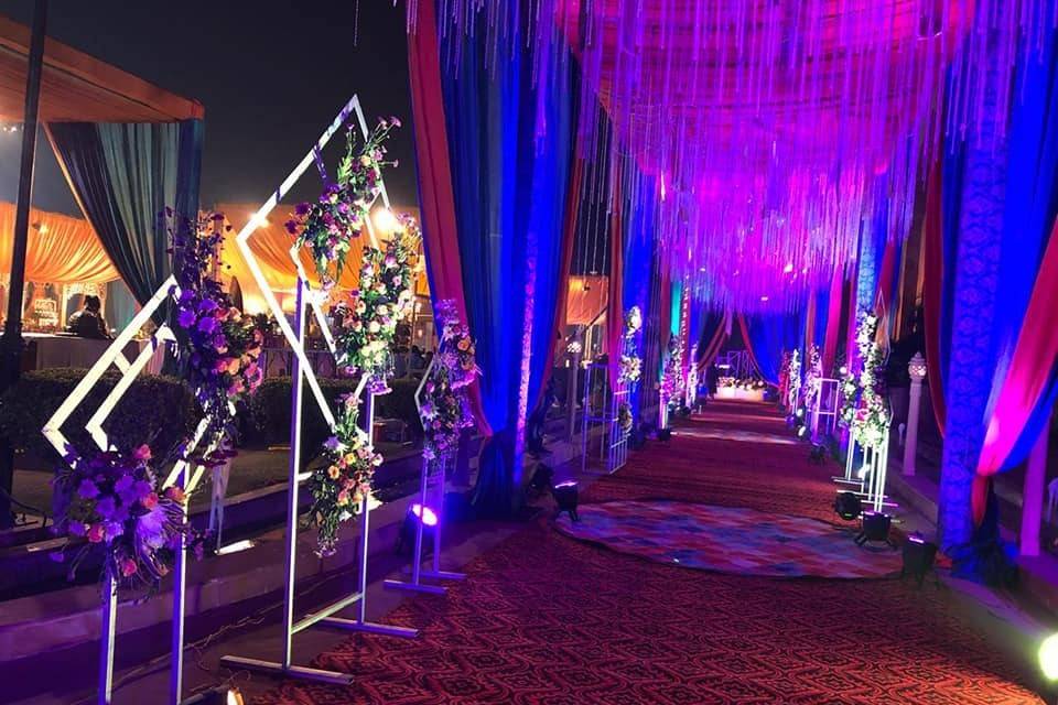 Entrance decor