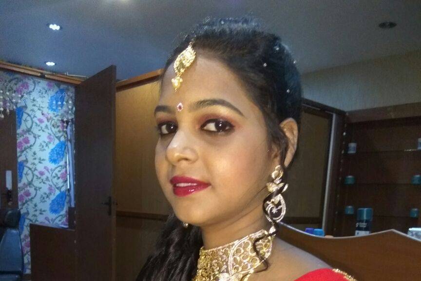 Bridal makeup