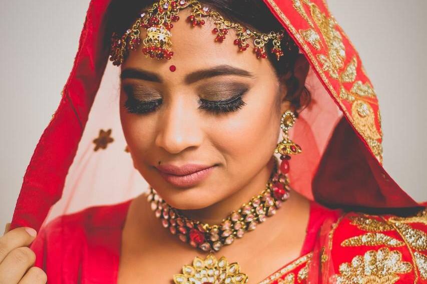 Bridal makeup