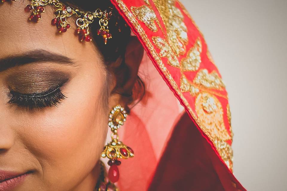 Bridal makeup