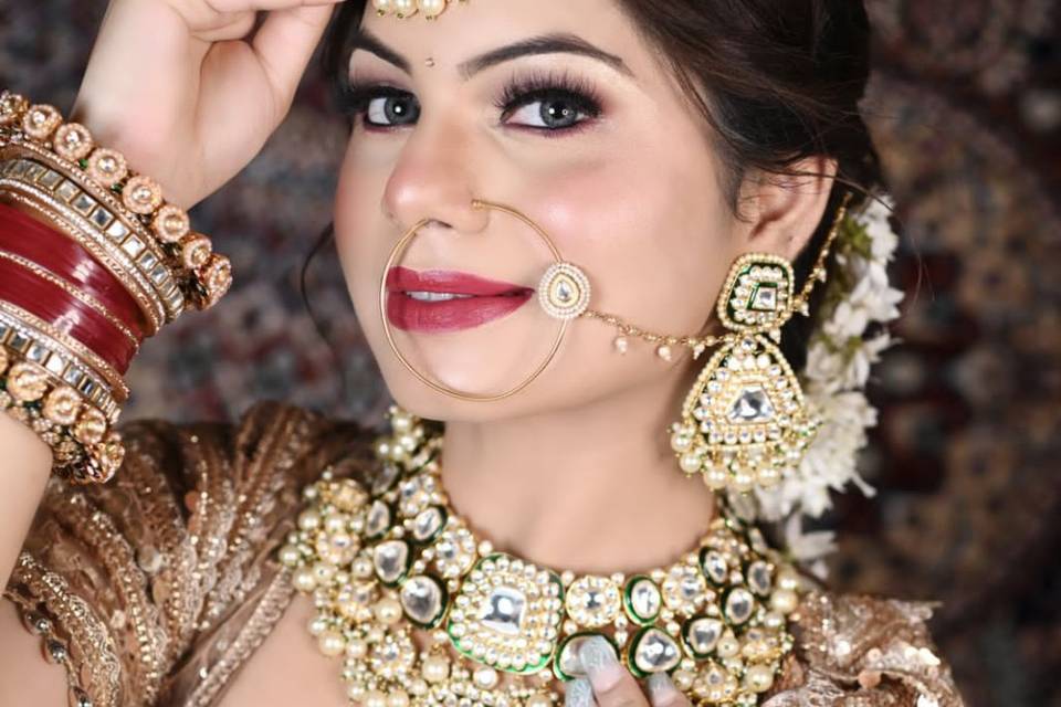 Bridal makeup