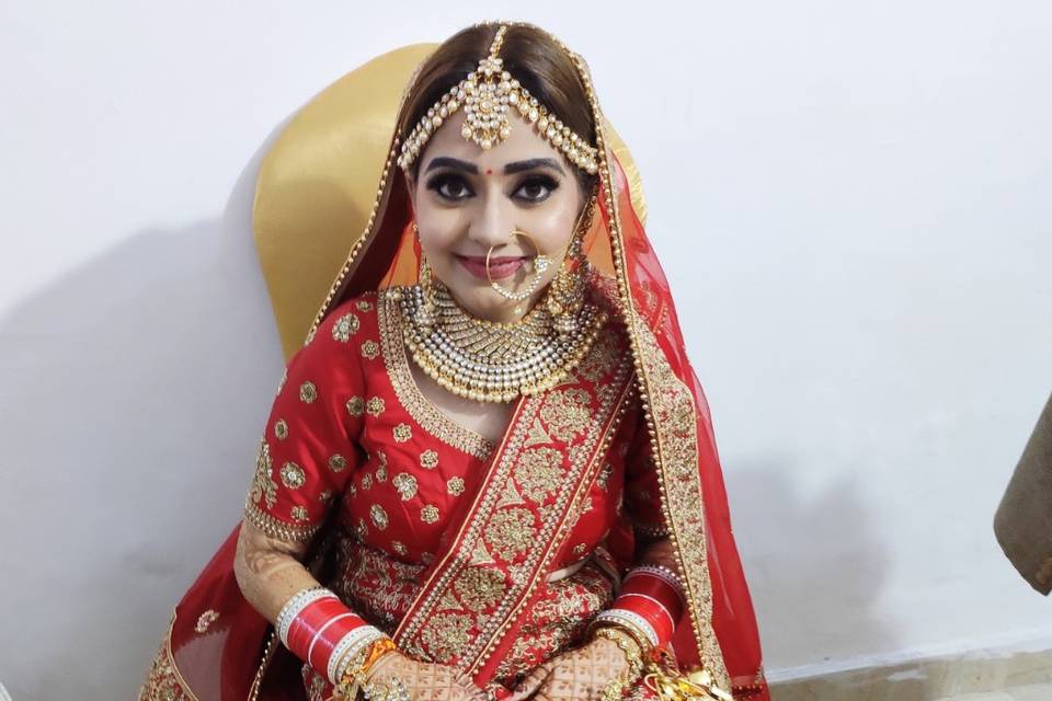 Bridal makeup