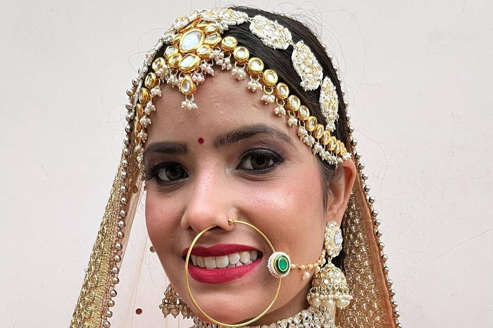 Bridal look