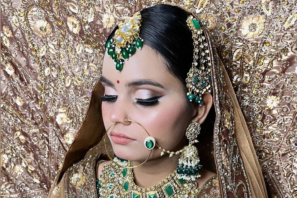 Bridal look