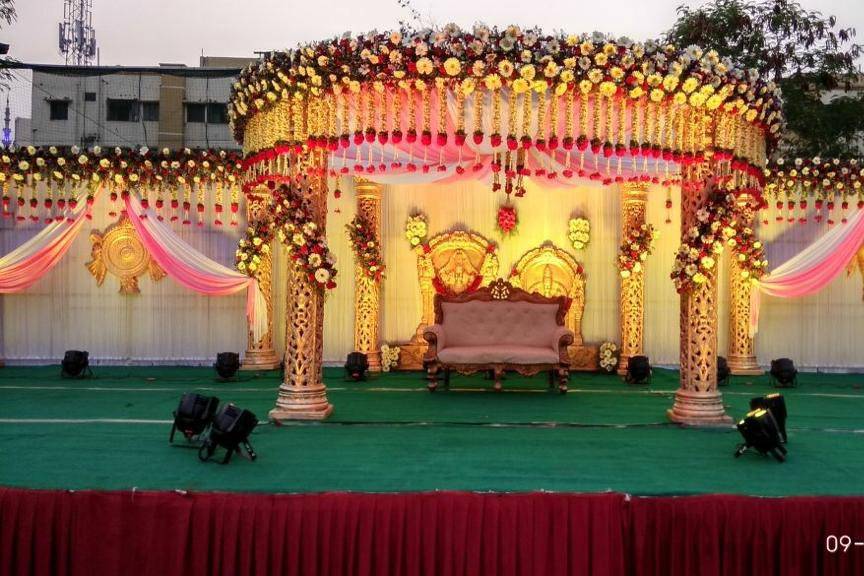 Traditional mandap