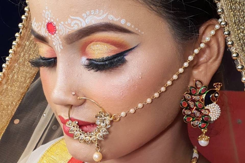 Bengali makeup
