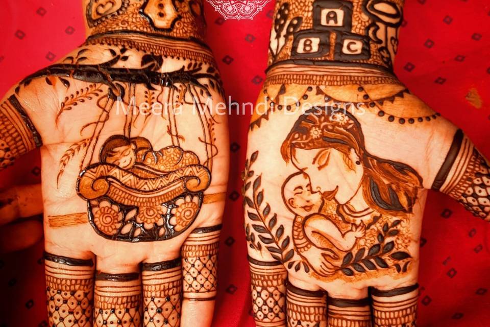 Baby shower Mehndi