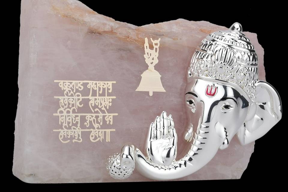 Ganesh Rose quartz