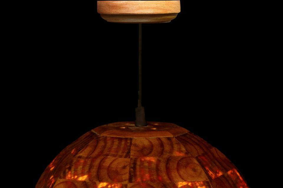 Pine Wood lamp