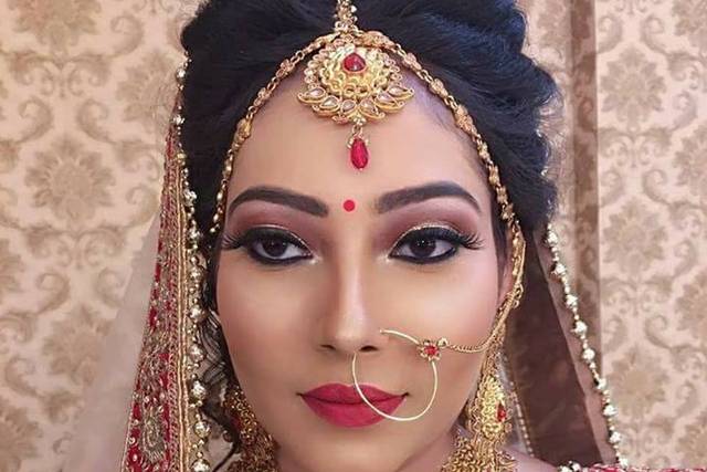 Bridal makeup