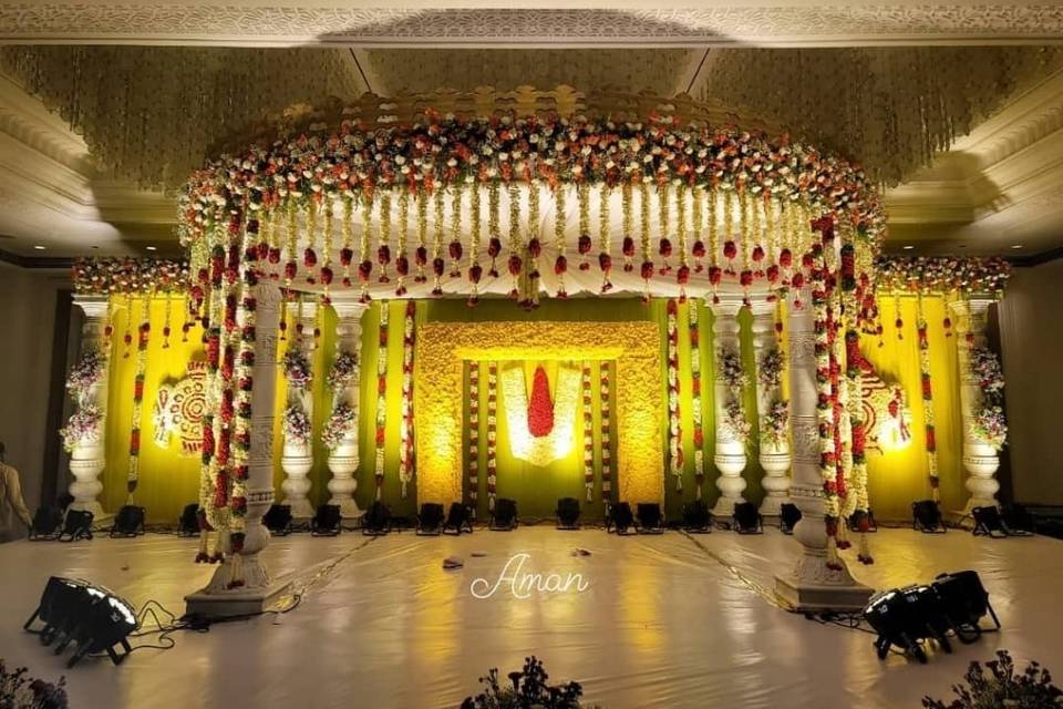 Lotus Wedding Decoration - Decorator - Banjara Hills - Weddingwire.in