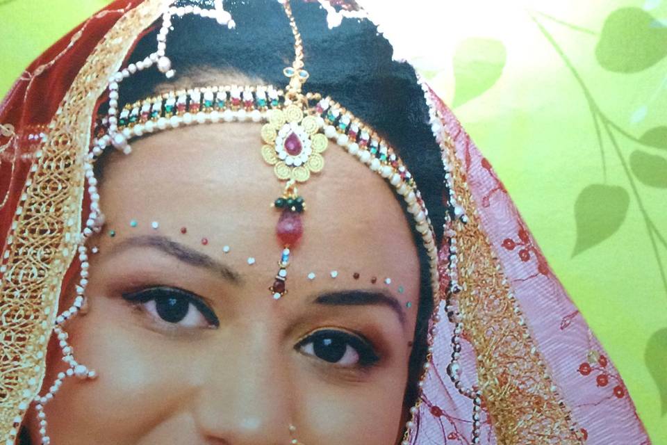 Bridal makeup