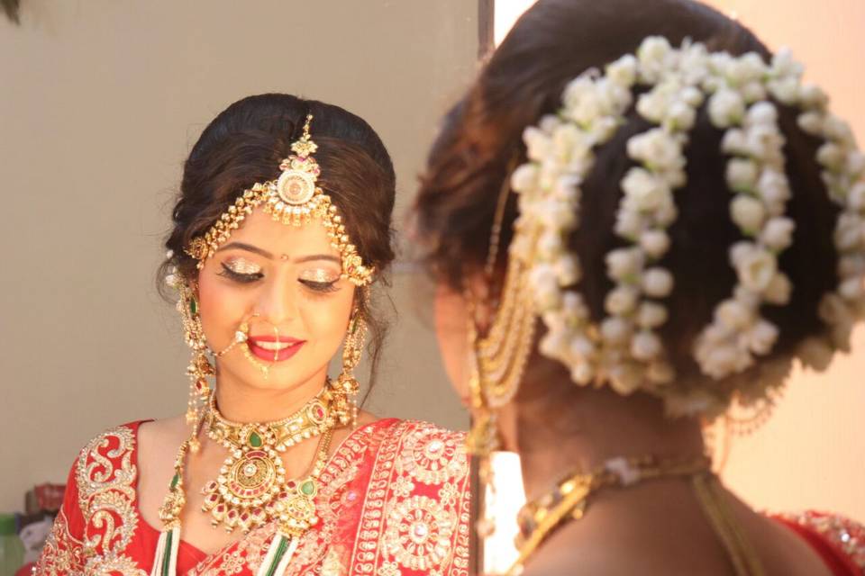 Bridal makeup