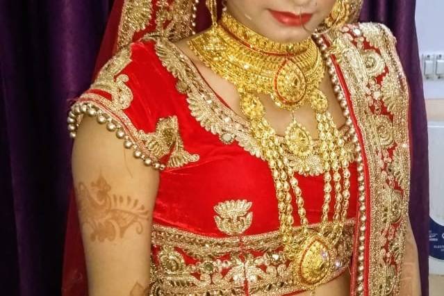 Bridal makeup