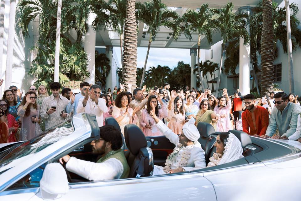 Wedding transportation