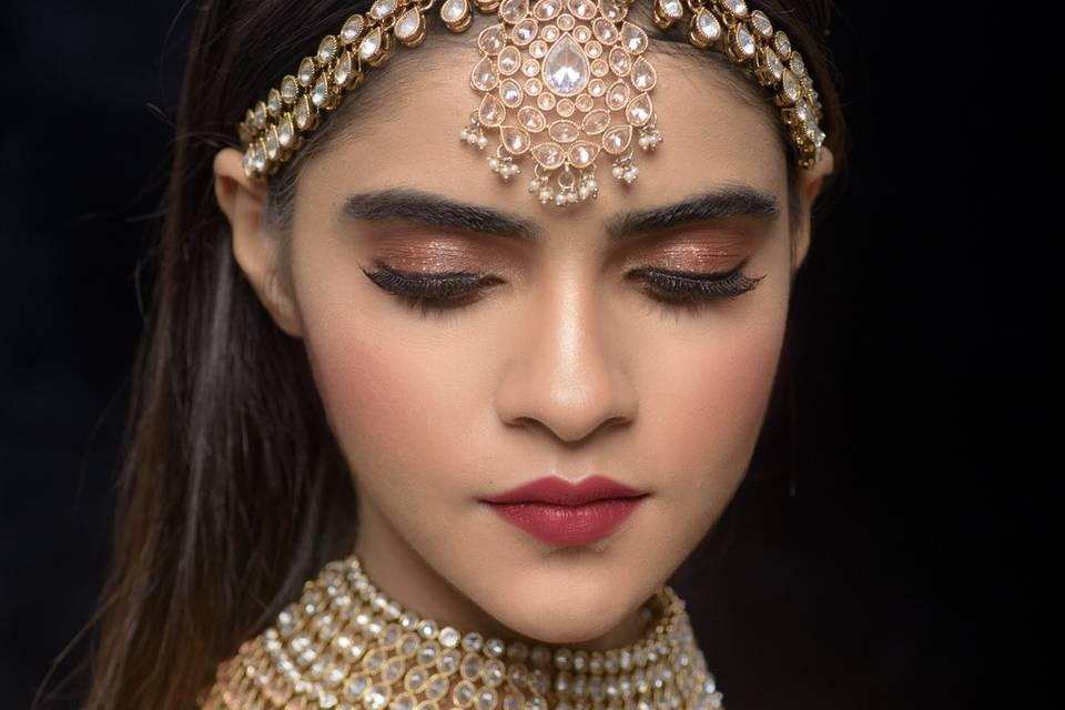 Bridal makeup