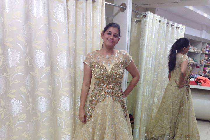 Designer gown