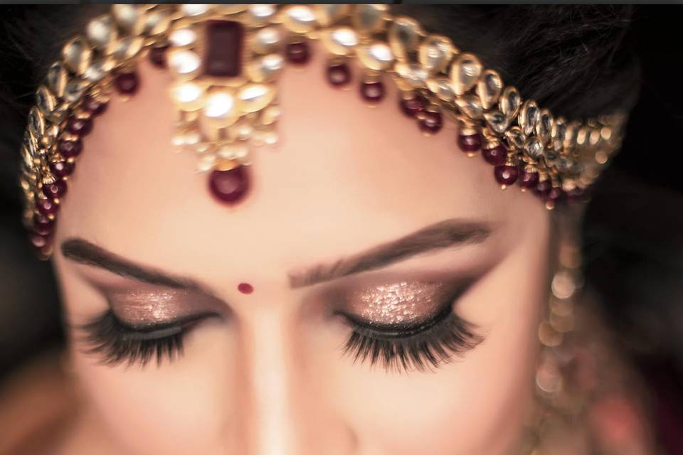 Bridal makeup