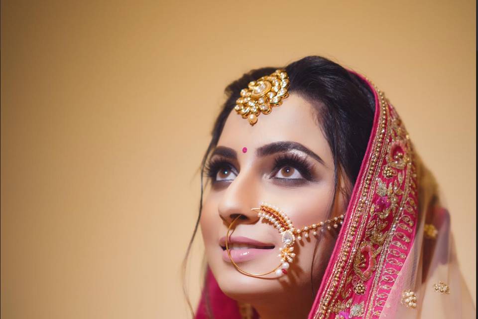 Bridal makeup