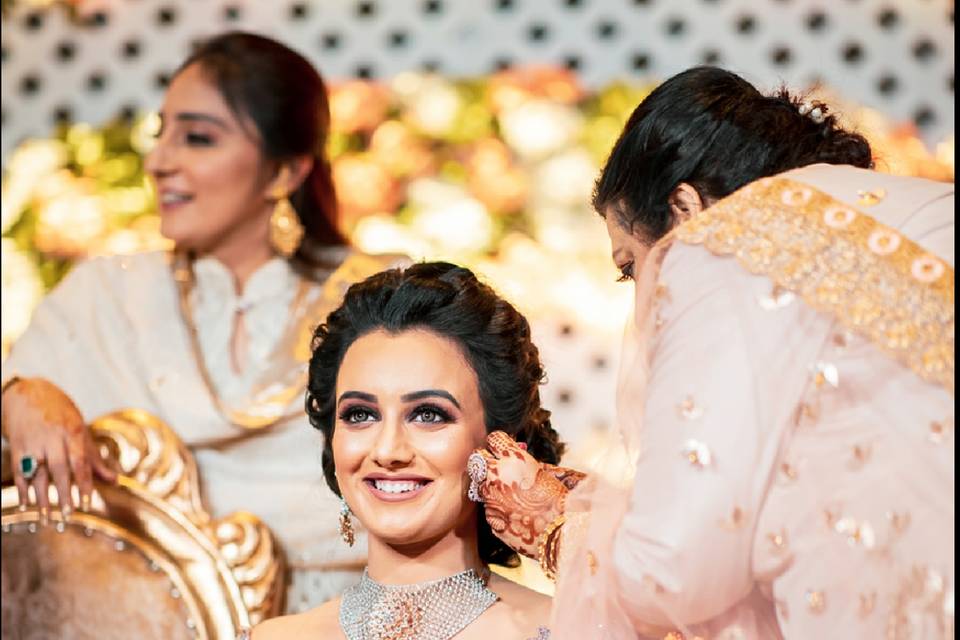 Bridal makeup