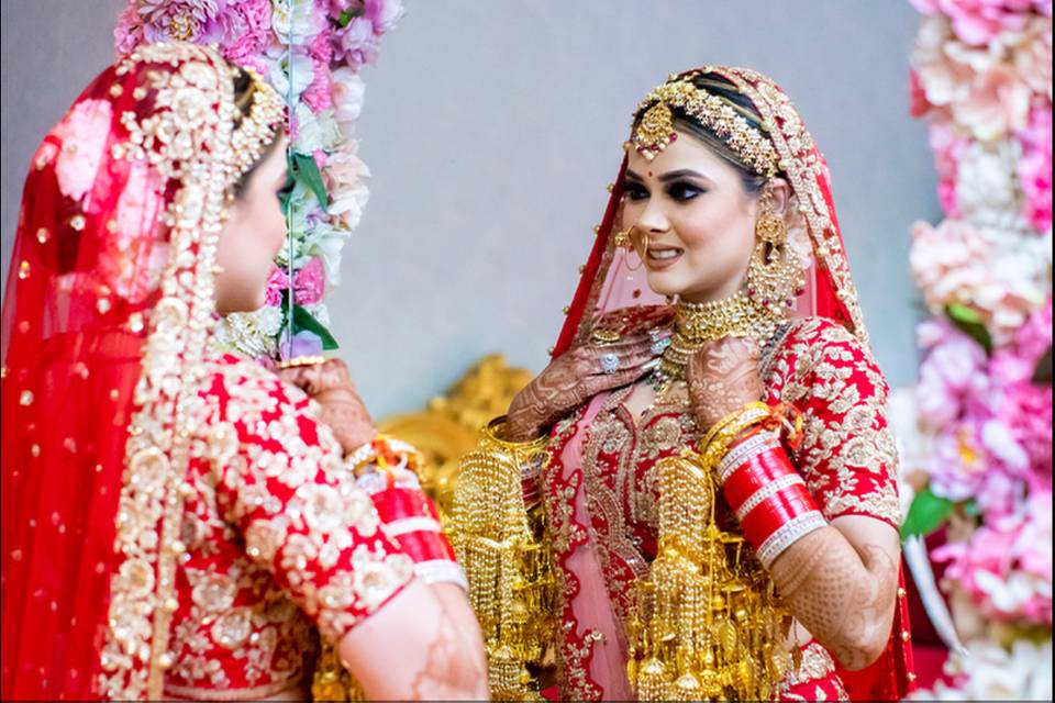 Bridal makeup