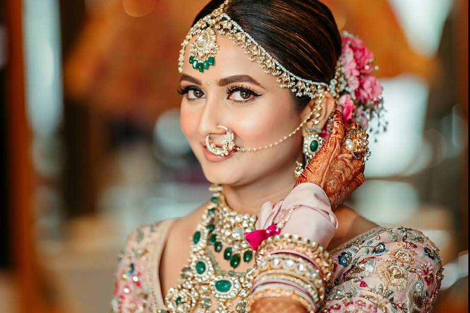 Bridal makeup