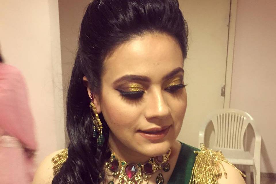 Bridal makeup