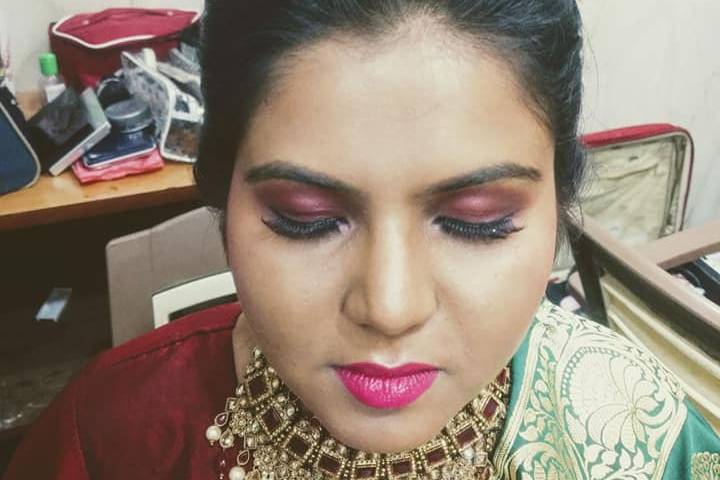 Bridal makeup