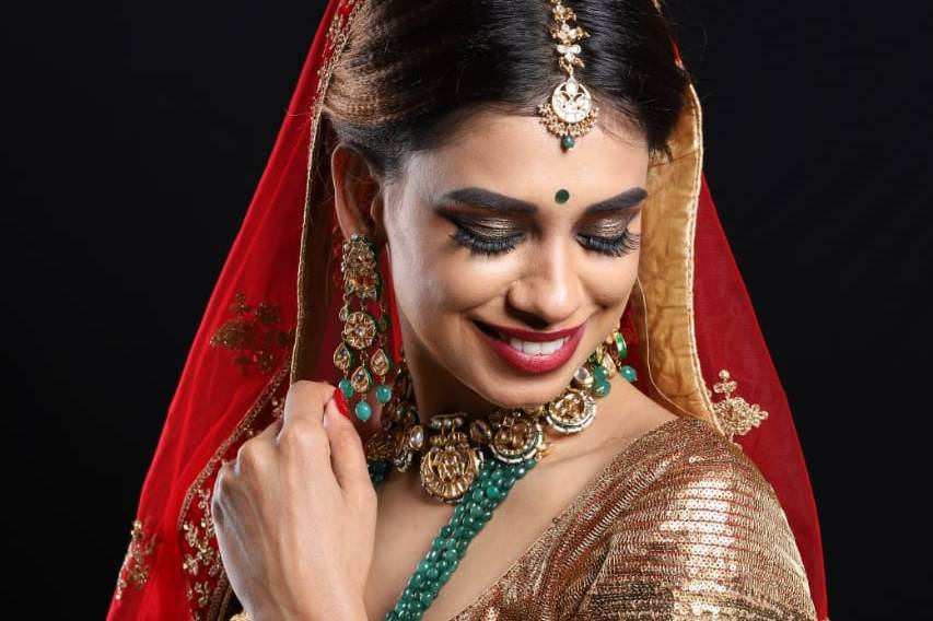 Bridal makeup